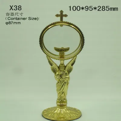 Высокое качество медный Святого Света католические поставки monstrance церковь