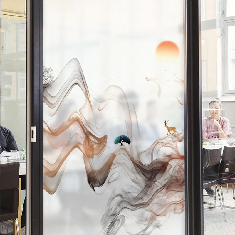 China Modern Wind Glass Foil Scrub Sticker Opaque Translucent Tea Room Meeting Room Sliding Door Glass Decorative Sticker 
China Modern Wind Glass Foil Scrub Sticker Opaque Translucent Tea Room Meeting Room Sliding Door Glass Decorative Sticker