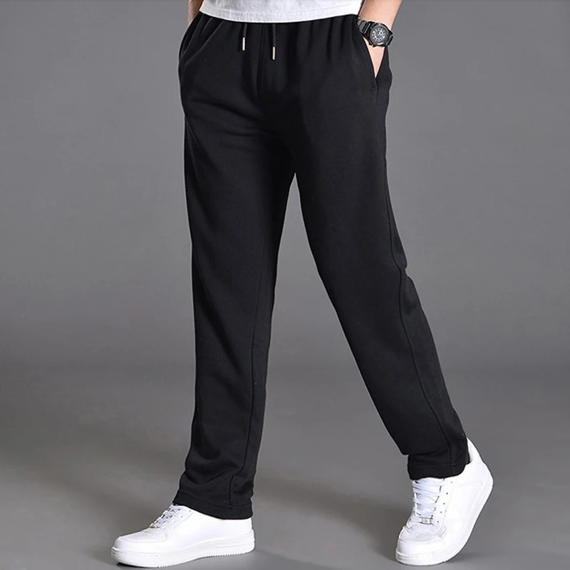 2021 Spring Men's Knit Cotton Sports Running Pants Pockets Training Elastic Waist Jogging Casual Trousers Sweatpants Solid
2021 Spring Men's Knit Cotton Sports Running Pants Pockets Training Elastic Waist Jogging Casual Trousers Sweatpants Solid