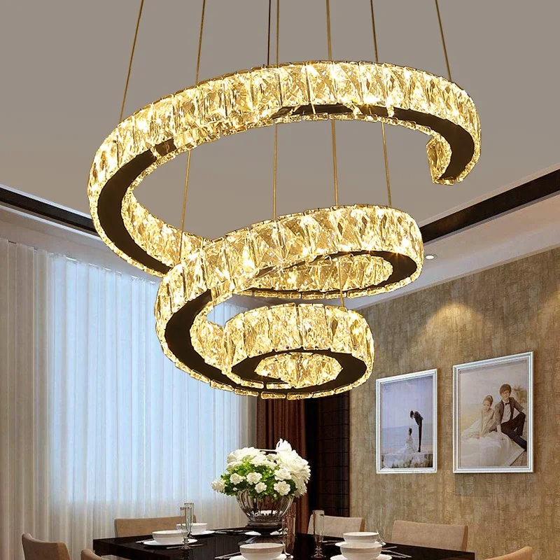 Round Modern Pendant Lights Fashion Creative LED Hanging Light Fixtures Duplex villa Pending Lighting Three-color dimmable Lamp
Round Modern Pendant Lights Fashion Creative LED Hanging Light Fixtures Duplex villa Pending Lighting Three-color dimmable Lamp