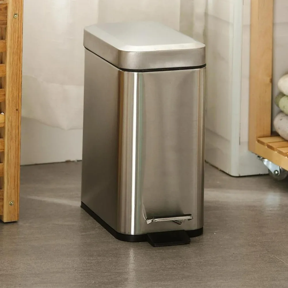 Stainless steel trash can trash can stainless steel pedals household bathroom special models 5 liters 3 Y
Stainless steel trash can trash can stainless steel pedals household bathroom special models 5 liters 3 Y