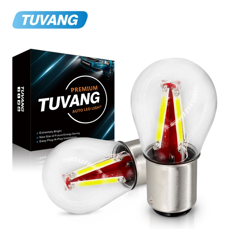 2x S25 1157 P21/5W BAY15D LED Filament Auto Car Led Light Brake Tail Turn Signal Light Stop Bulb Halogen Lamp Warm White
2x S25 1157 P21/5W BAY15D LED Filament Auto Car Led Light Brake Tail Turn Signal Light Stop Bulb Halogen Lamp Warm White