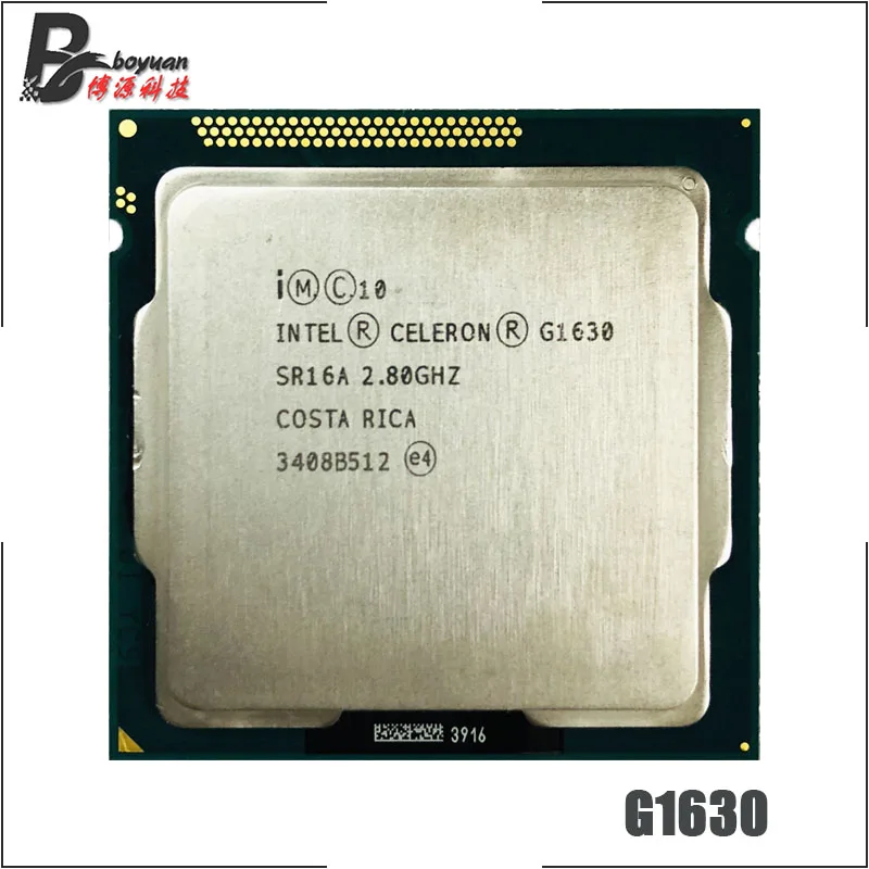 Фото Процессор Intel Celeron G1630 2 8 ГГц Мб 55 Вт LGA 1155 | Компьютеры и офис