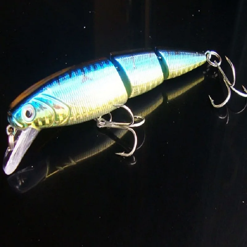10cm16g Jointed Fishing Lure Quality Minnow Plastic Artificial Bait Hooks Fishing Wobblers Pesca Crankbait
10cm16g Jointed Fishing Lure Quality Minnow Plastic Artificial Bait Hooks Fishing Wobblers Pesca Crankbait