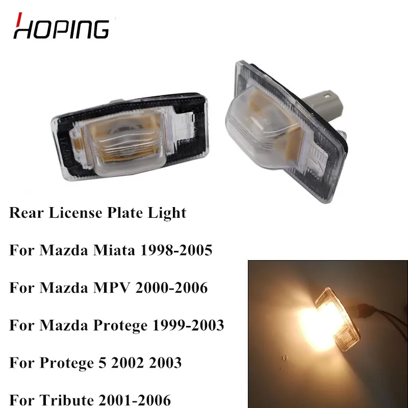 

Hoping Rear License Plate Light For Mazda 323 Miata Tribute Protege & MPV Rear License Plate Light NC10-51-270C