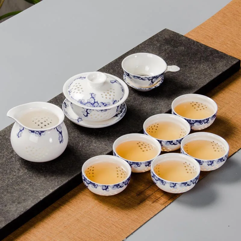 Керамический чайный набор кунг-фу, кружки Gaiwan, чайный чайник для заварки, фарфоровый чайник, чайная чашка, чайный сервиз, 9 шт. в наборе, посуд...
Керамический чайный набор кунг-фу, кружки Gaiwan, чайный чайник для заварки, фарфоровый чайник, чайная чашка, чайный сервиз, 9 шт. в наборе, посуд...