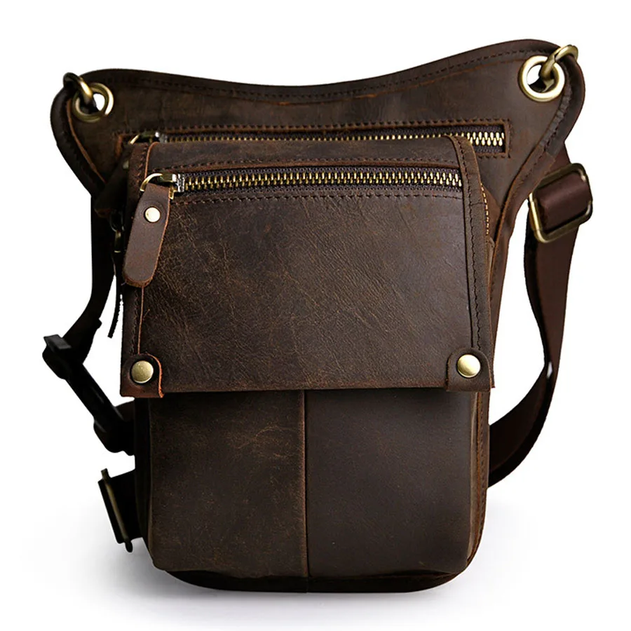 Men Vintage Cowhide Genuine Leather Drop Leg Bag Fanny Waist Pack Belt Hip Bum Motorcycle Rider Crossbody Messenger Shoulder Bag
Men Vintage Cowhide Genuine Leather Drop Leg Bag Fanny Waist Pack Belt Hip Bum Motorcycle Rider Crossbody Messenger Shoulder Bag