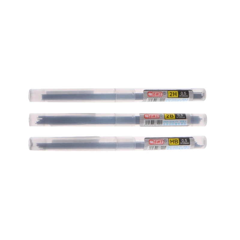 

Wholesale HB/2B/2H Lead Refills Tube 0.5mm/0.7mm with Case for Mechanical Pencil
