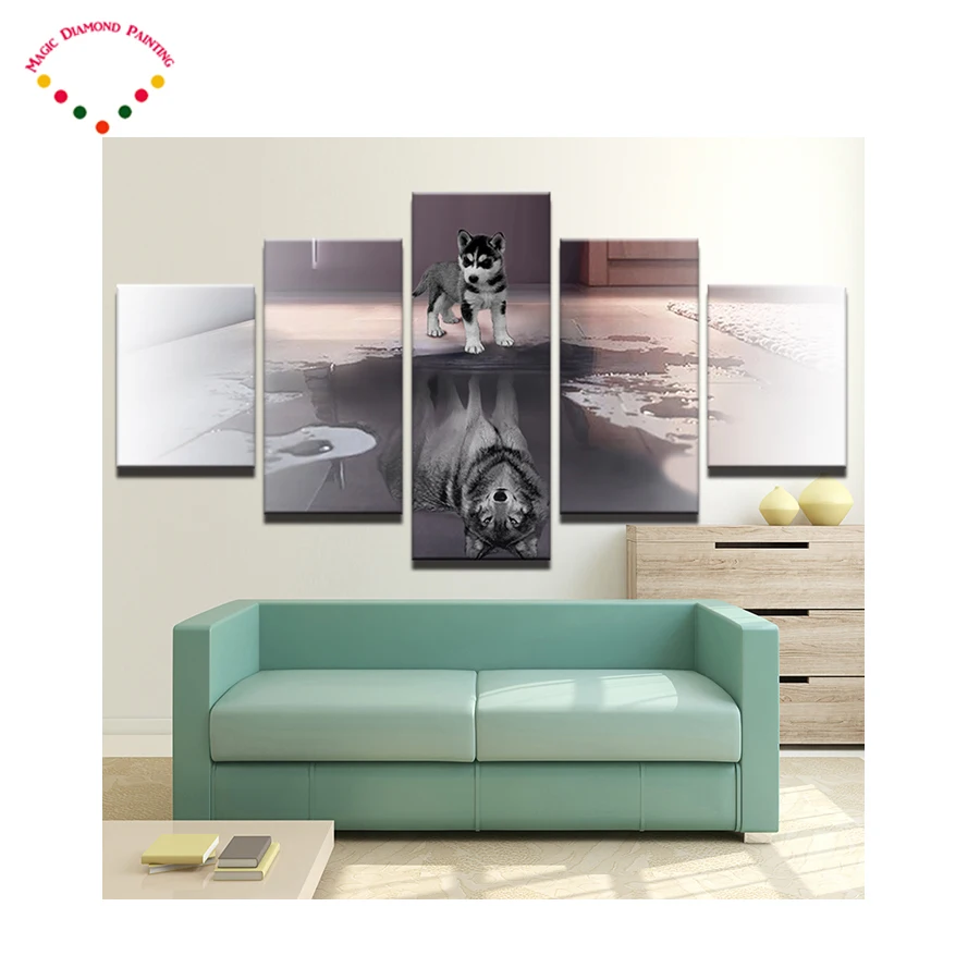 5pcs/set full diamond embroidery Dog and snow wolf Diamond mosaic 5d diamond painting cross stitch diamond sets home decorative
5pcs/set full diamond embroidery Dog and snow wolf Diamond mosaic 5d diamond painting cross stitch diamond sets home decorative