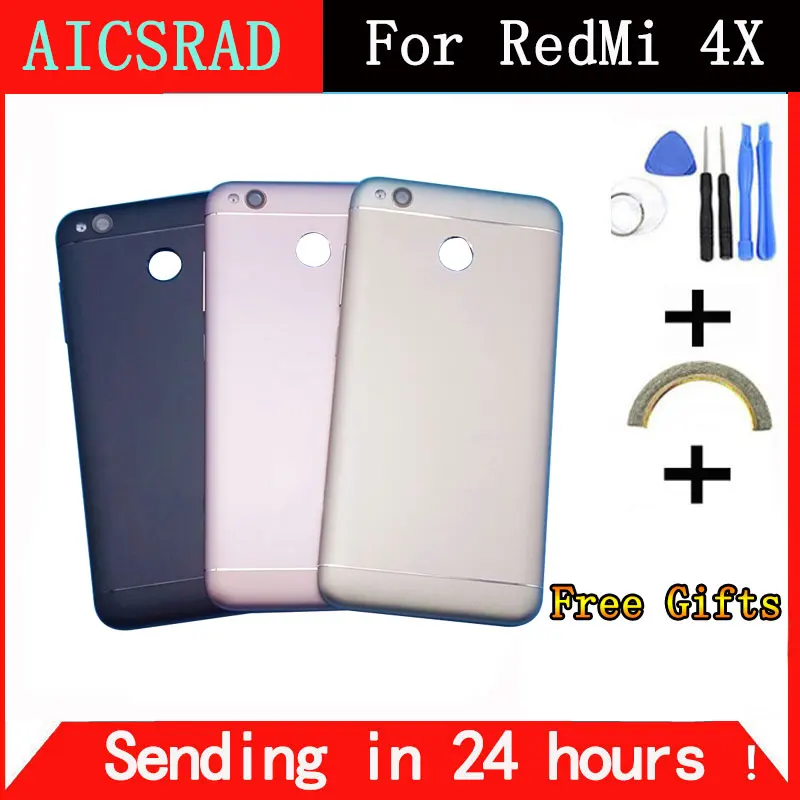 Чехол AICSRAD для аккумулятора 5 0 дюйма xiaomi redmi 4x Сменный телефона с боковыми