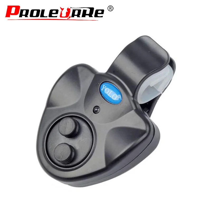Proleurre Electronic LED Light Fish Bite Sound Alarm Bell Clip On Fishing Rod Buffer Alert Fishing accessories PR-195
Proleurre Electronic LED Light Fish Bite Sound Alarm Bell Clip On Fishing Rod Buffer Alert Fishing accessories PR-195
