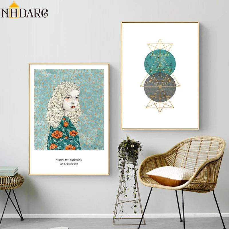 Nordic Flower Girl You are my sunshine Fresh Posters And Prints Canvas Art Painting Wall Pictures For Living Room Home Decor
Nordic Flower Girl You are my sunshine Fresh Posters And Prints Canvas Art Painting Wall Pictures For Living Room Home Decor