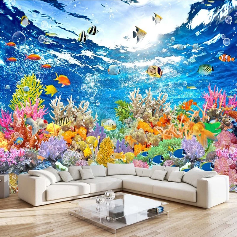 Фотообои Walpaper lHD с изображением подводного мира, 3D Настенные обои для гостиной, детской спальни, настенная живопись, фрески, Papel De Parede
Фотообои Walpaper lHD с изображением подводного мира, 3D Настенные обои для гостиной, детской спальни, настенная живопись, фрески, Papel De Parede