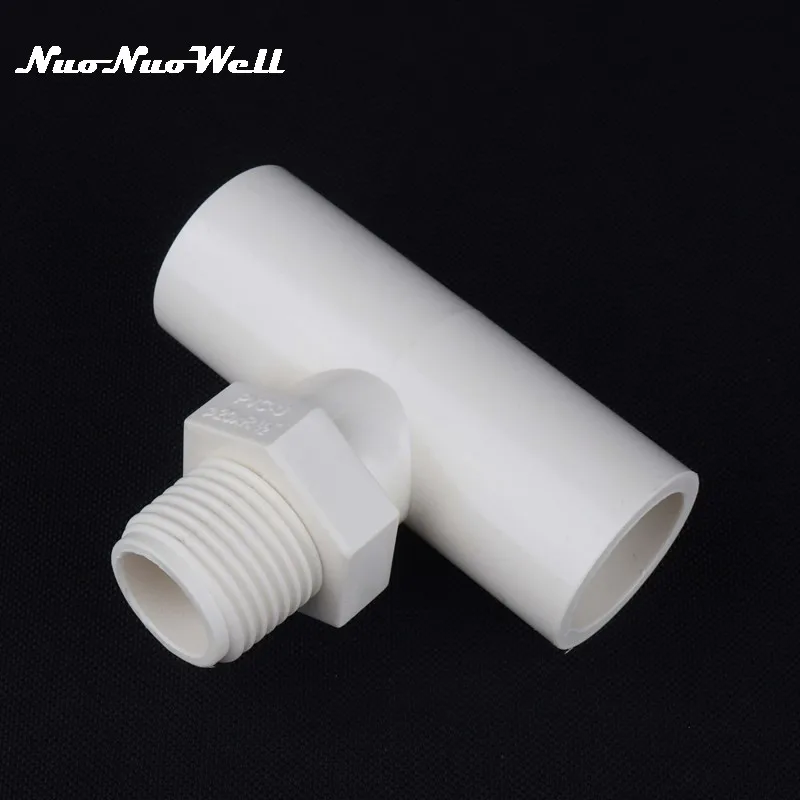 1pc PVC 1/2" Male Thread to 20mm 3 Way Connector Water Pipe Tee Adapter for Garden Irrigation Plant Watering Tube Joint
1pc PVC 1/2" Male Thread to 20mm 3 Way Connector Water Pipe Tee Adapter for Garden Irrigation Plant Watering Tube Joint