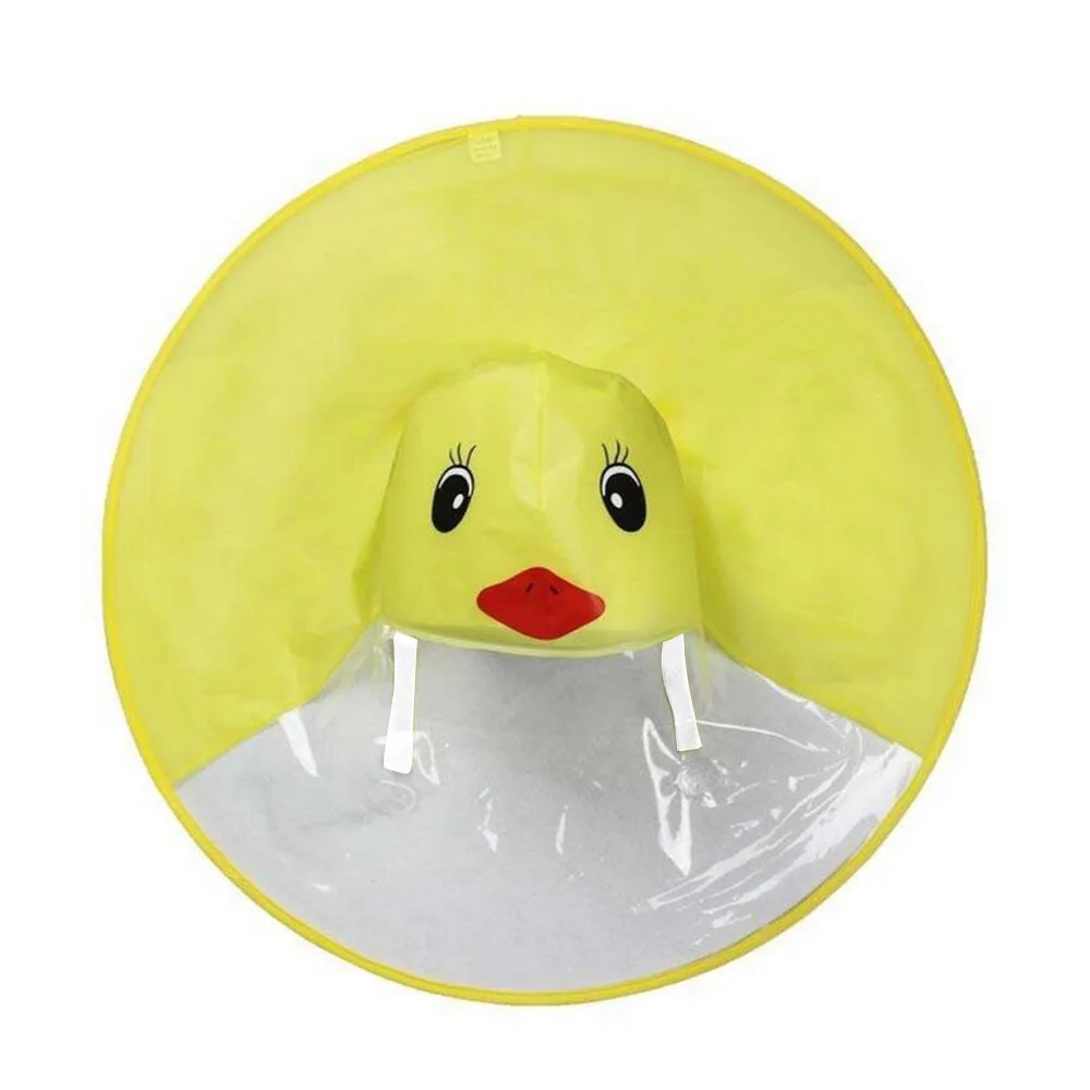 Duck UFO Children Kids Raincoat Girls Boys Cute Cartoon Rain Coat Trench Poncho Outdoor Magical Hands Free Student Rainwear
Duck UFO Children Kids Raincoat Girls Boys Cute Cartoon Rain Coat Trench Poncho Outdoor Magical Hands Free Student Rainwear