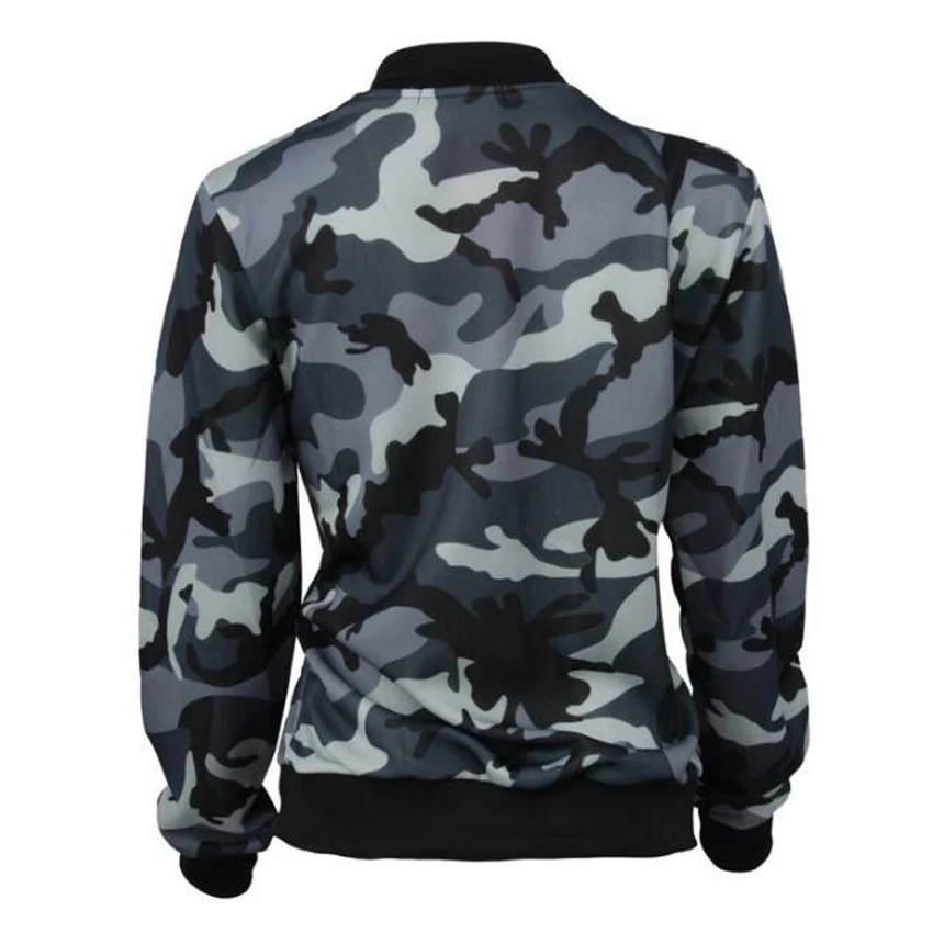 Camouflage Bomber Jacket Women 2017 Spring Autumn Fashion Basic Coats Female Long Sleeve Slim Military Jacket Manteau Femme
Camouflage Bomber Jacket Women 2017 Spring Autumn Fashion Basic Coats Female Long Sleeve Slim Military Jacket Manteau Femme