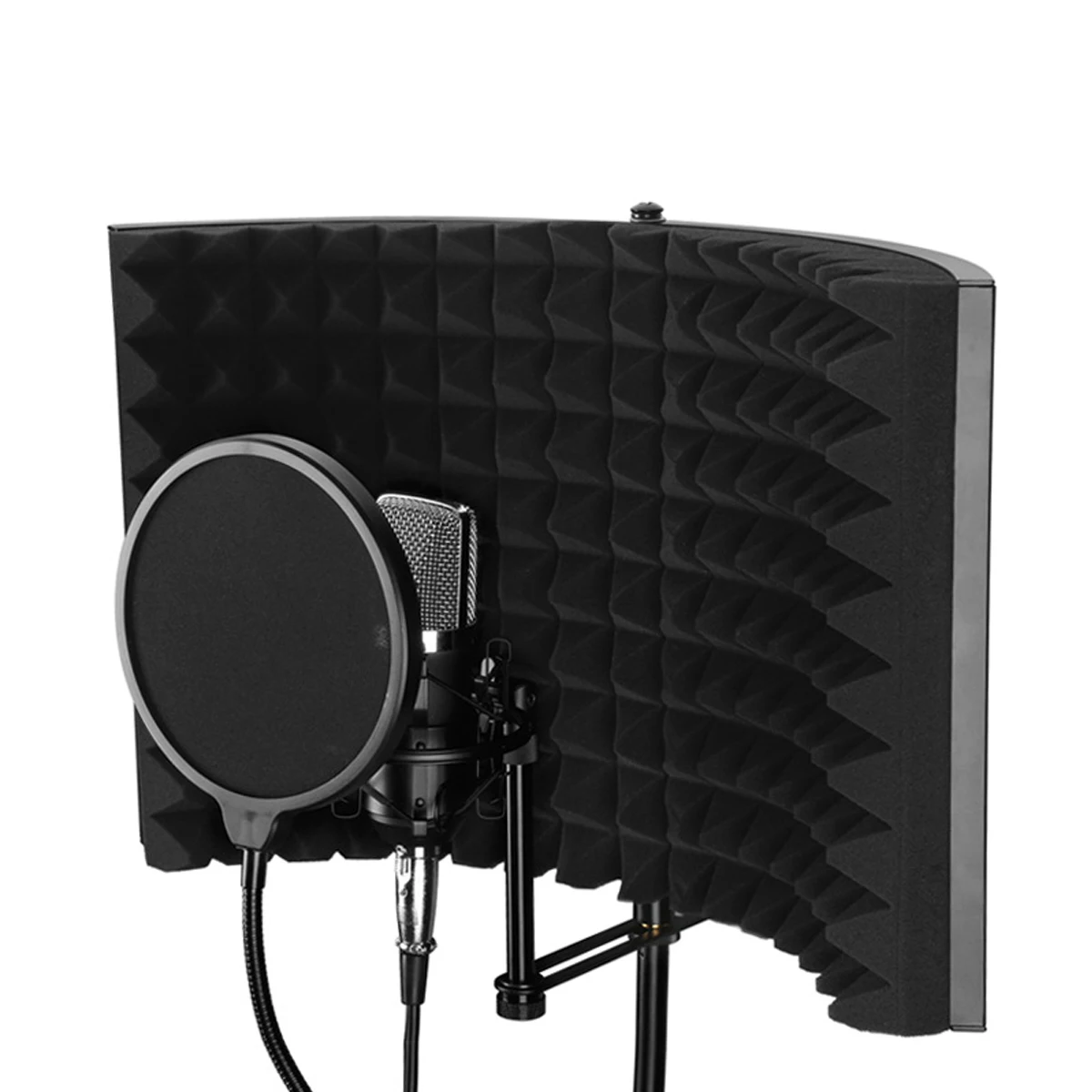 Alloy Foldable Microphone Acoustic Isolator Shield Acoustic Foams Panel Professional Studio Soundproofing Panel
Alloy Foldable Microphone Acoustic Isolator Shield Acoustic Foams Panel Professional Studio Soundproofing Panel