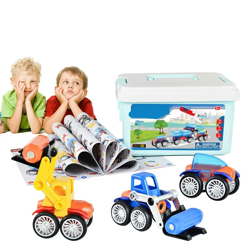 2018 New Magnetic intelligence blocks car early education assembling large size building block
2018 New Magnetic intelligence blocks car early education assembling large size building block
