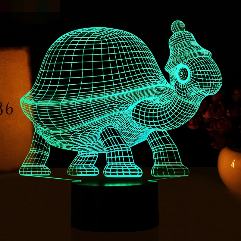 Tortoise 3D Lamp Remote Touch Animal Sea Turtles LED Table Lamp 7 Color Changing USB Indoor Atmosphere Lamp 3D Night Light Gifts
Tortoise 3D Lamp Remote Touch Animal Sea Turtles LED Table Lamp 7 Color Changing USB Indoor Atmosphere Lamp 3D Night Light Gifts