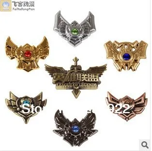 

ZRM 5box/lot Wholesale Fashion LOL Brooch Collection 7pcs in 1 box 1set,game charm Jewelry high quality,original factory supply