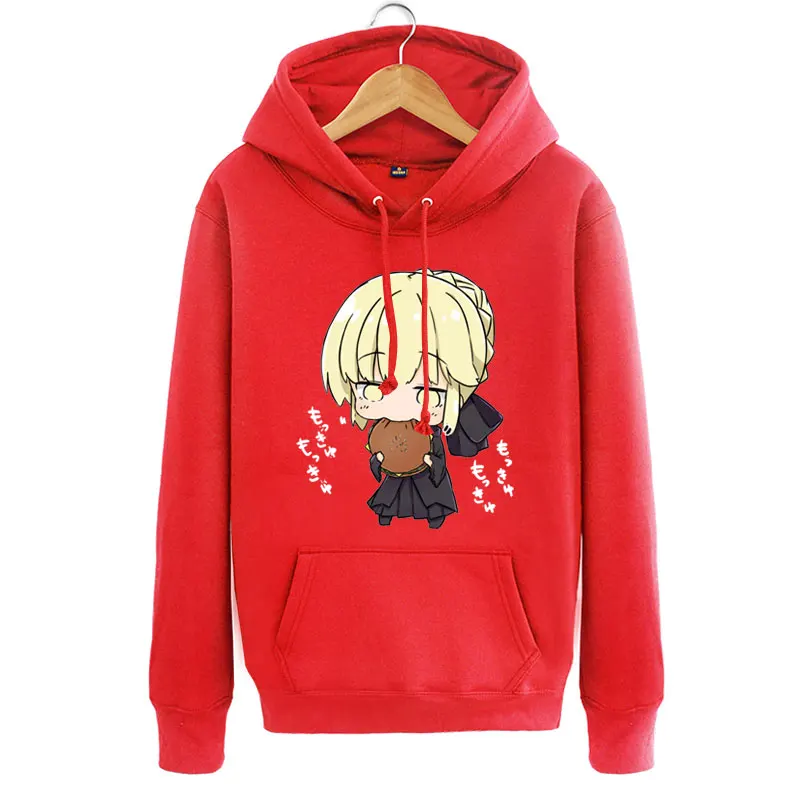 Anime! Fate Grand Order Saber figure Hoodie Cosplay Costume Fashion Cartoon Printing Loose Fleece Sweater Top Free Shipping
Anime! Fate Grand Order Saber figure Hoodie Cosplay Costume Fashion Cartoon Printing Loose Fleece Sweater Top Free Shipping