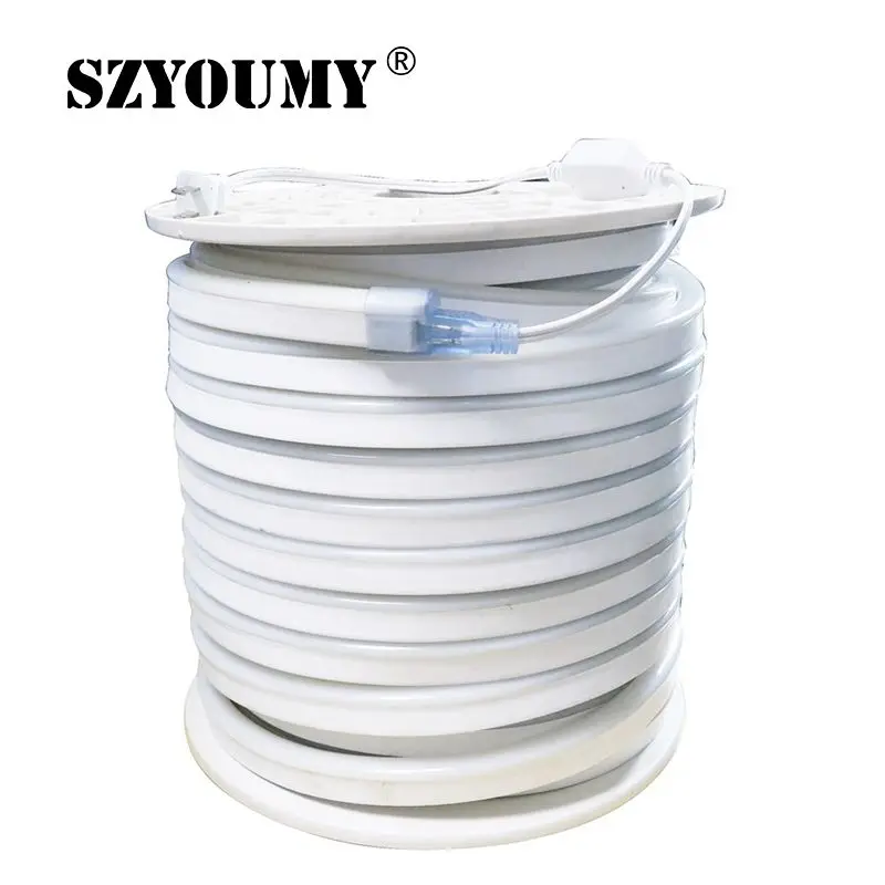 LED Flexible Strip Light AC 220V 110V SMD 5050 LED Neon Flex Tube 80 Led/M IP67 Waterproof Rope String Lamp + EU US Power Plug
LED Flexible Strip Light AC 220V 110V SMD 5050 LED Neon Flex Tube 80 Led/M IP67 Waterproof Rope String Lamp + EU US Power Plug
