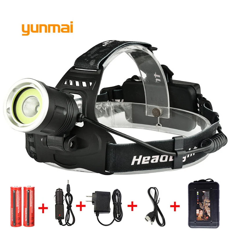 Налобный фонарь yunmai, светодиодный, 4 режима, USB, XML T6 + COB, водонепроницаемый
Налобный фонарь yunmai, светодиодный, 4 режима, USB, XML T6 + COB, водонепроницаемый