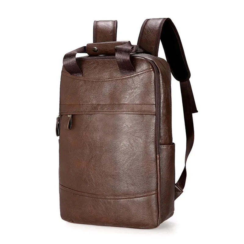PU Leather Laptop Backpack For Men Water Repellent Functional Rucksack with Students Travel Backpacks Male Gift
PU Leather Laptop Backpack For Men Water Repellent Functional Rucksack with Students Travel Backpacks Male Gift