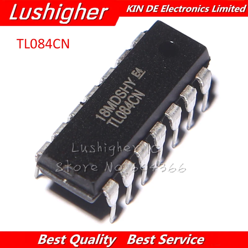 10 шт. TL084CN DIP TL084 DIP-14 TL084CP Операционные усилители IC