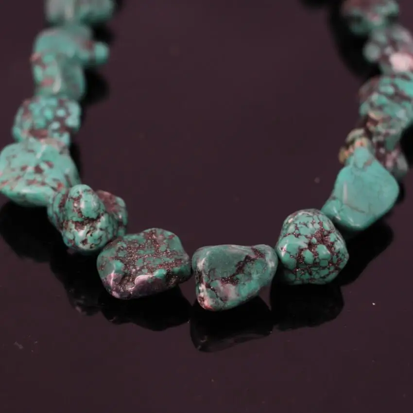 3strand Large Green Natural Raw Ore Tur quoise Freeform Cut Nugget Beads,Howlite Stone Rough Nugget Chips Jewelr Necklace Making
3strand Large Green Natural Raw Ore Tur quoise Freeform Cut Nugget Beads,Howlite Stone Rough Nugget Chips Jewelr Necklace Making