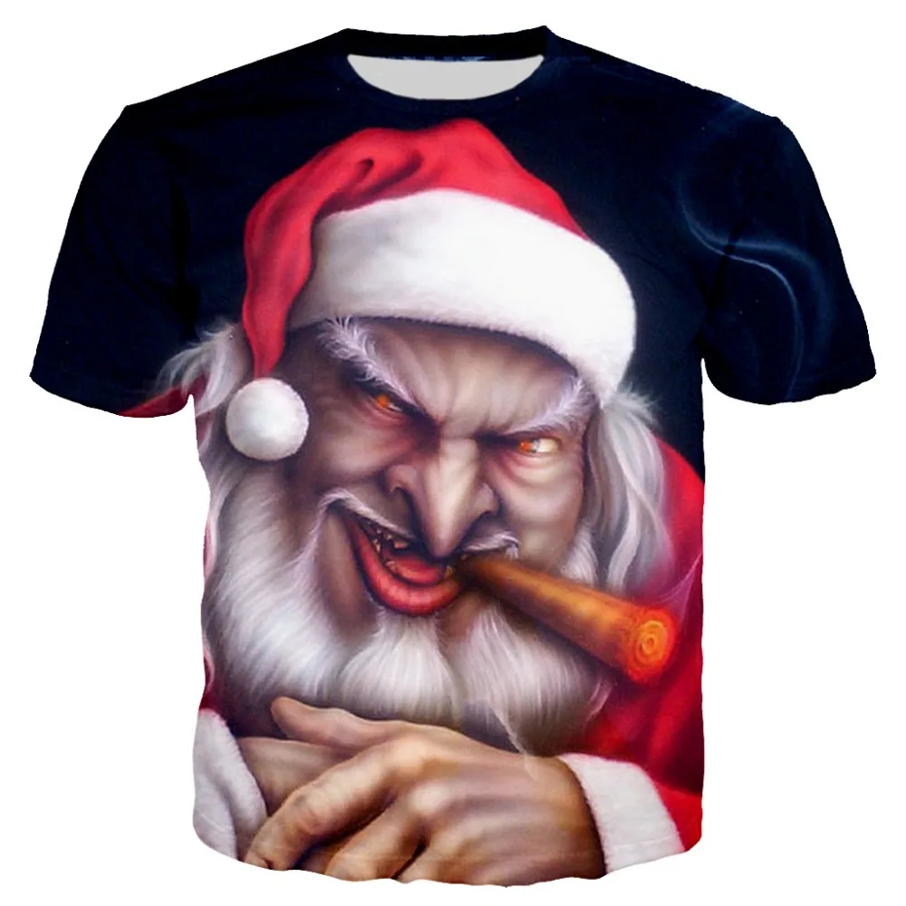 PLstar Cosmos 2018 Evil Santa Claus Drop Shipping 3D Print Fashion Short Sleeve Christmas Tshirt Women/Men's Funny Tee Tops
PLstar Cosmos 2018 Evil Santa Claus Drop Shipping 3D Print Fashion Short Sleeve Christmas Tshirt Women/Men's Funny Tee Tops