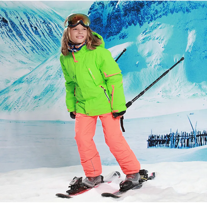 -20-30 Degree Outdoor Kids Clothes Winter Ski Suit Windproof 5000ski Jackets pant Kids' Winter Snow Girls Clothes Boys Clothes
-20-30 Degree Outdoor Kids Clothes Winter Ski Suit Windproof 5000ski Jackets pant Kids' Winter Snow Girls Clothes Boys Clothes