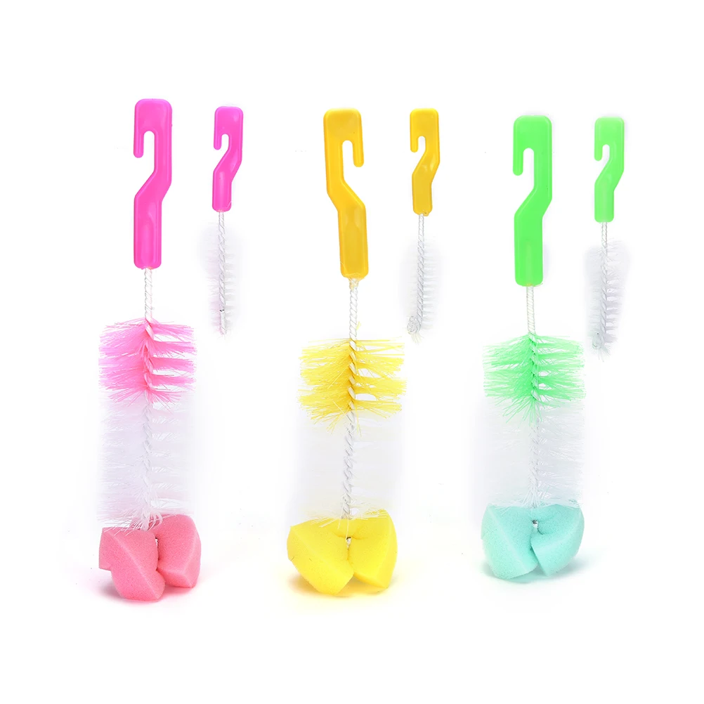 Newborn Baby Nipple Feeding Brush Bottle Brush 360 Degree Sponge Cleaner With Pacifier Brush Cleaning Tool Color Random
Newborn Baby Nipple Feeding Brush Bottle Brush 360 Degree Sponge Cleaner With Pacifier Brush Cleaning Tool Color Random