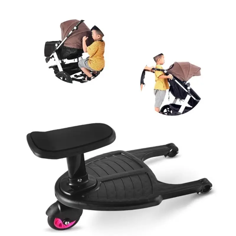 2019 Stroller Auxiliary Pedal Second Child Artifact Trailer Twins Baby Cart Two Children Standing Plate Sitting Seat Accessory
2019 Stroller Auxiliary Pedal Second Child Artifact Trailer Twins Baby Cart Two Children Standing Plate Sitting Seat Accessory