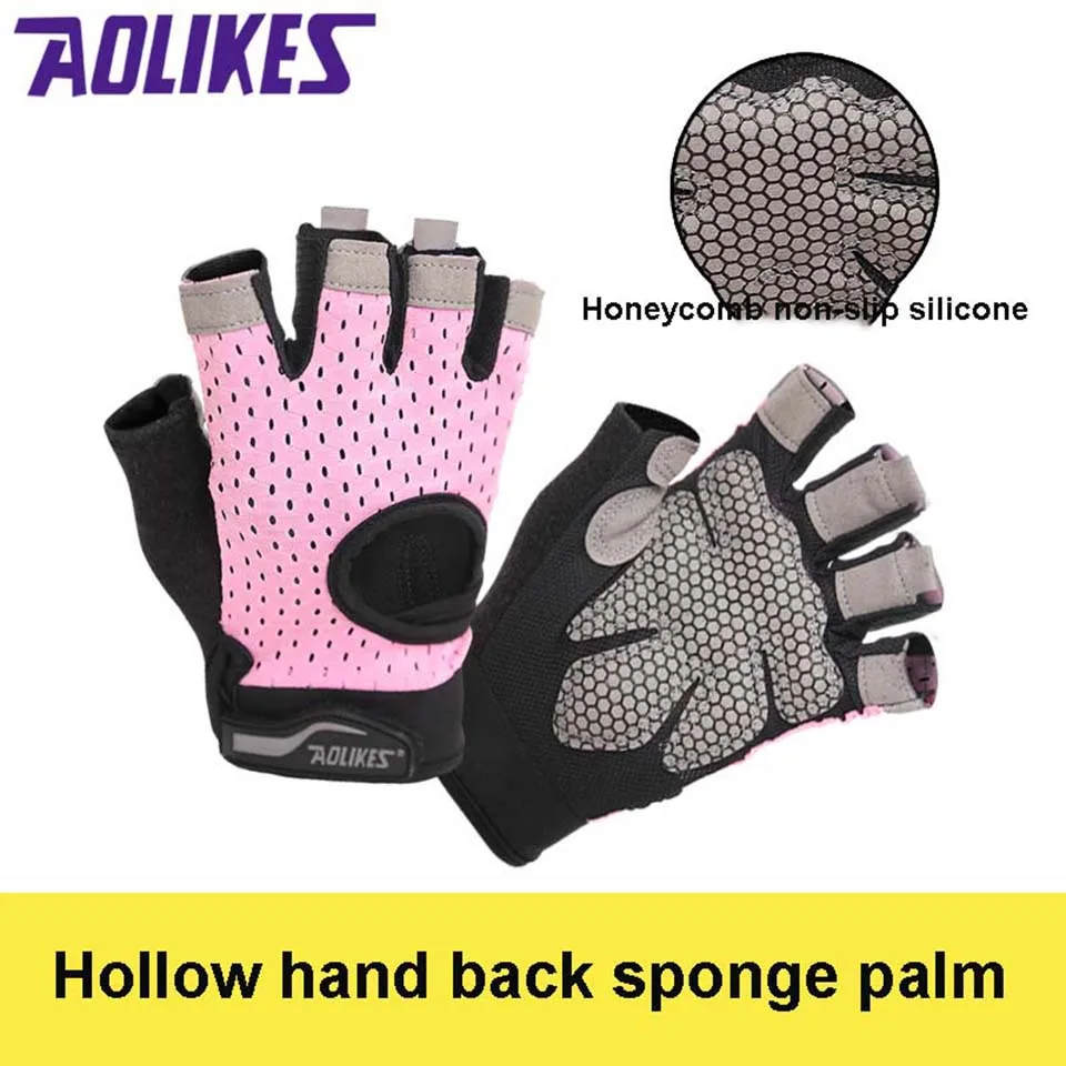 AOLIKES 1 Pair Gym Gloves Heavyweight Sports Exercise Weight Lifting Gloves Body Building Training Sport Fitness Gloves
AOLIKES 1 Pair Gym Gloves Heavyweight Sports Exercise Weight Lifting Gloves Body Building Training Sport Fitness Gloves
