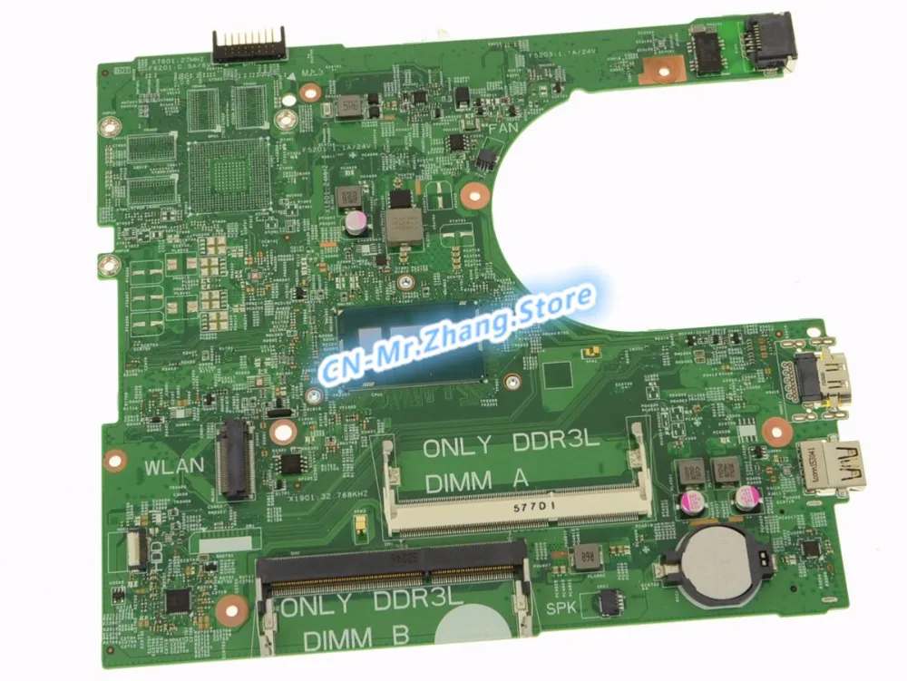 SHELI FOR Dell Inspiron 14 (3458) Laptop Motherboard I3 5005U CPU PFT7H 0PFT7H CN-0PFT7H DDR3L Test 100% good
SHELI FOR Dell Inspiron 14 (3458) Laptop Motherboard I3 5005U CPU PFT7H 0PFT7H CN-0PFT7H DDR3L Test 100% good