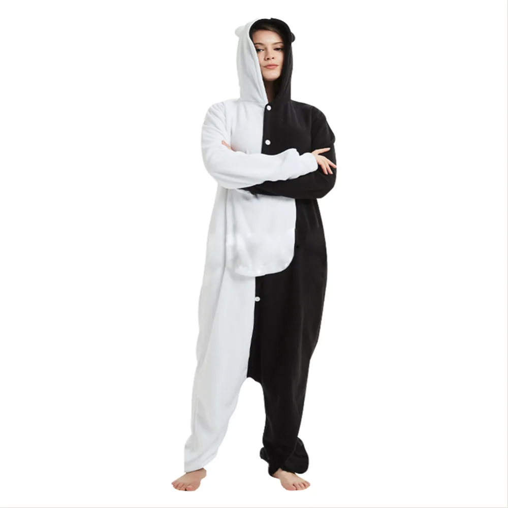 Danganronpa monokuma pajamas Cosplay Unisex Sleepwear Adult monokuma Bear Pajamas Fleece Jumpsuit Cosplay Costume
Danganronpa monokuma pajamas Cosplay Unisex Sleepwear Adult monokuma Bear Pajamas Fleece Jumpsuit Cosplay Costume