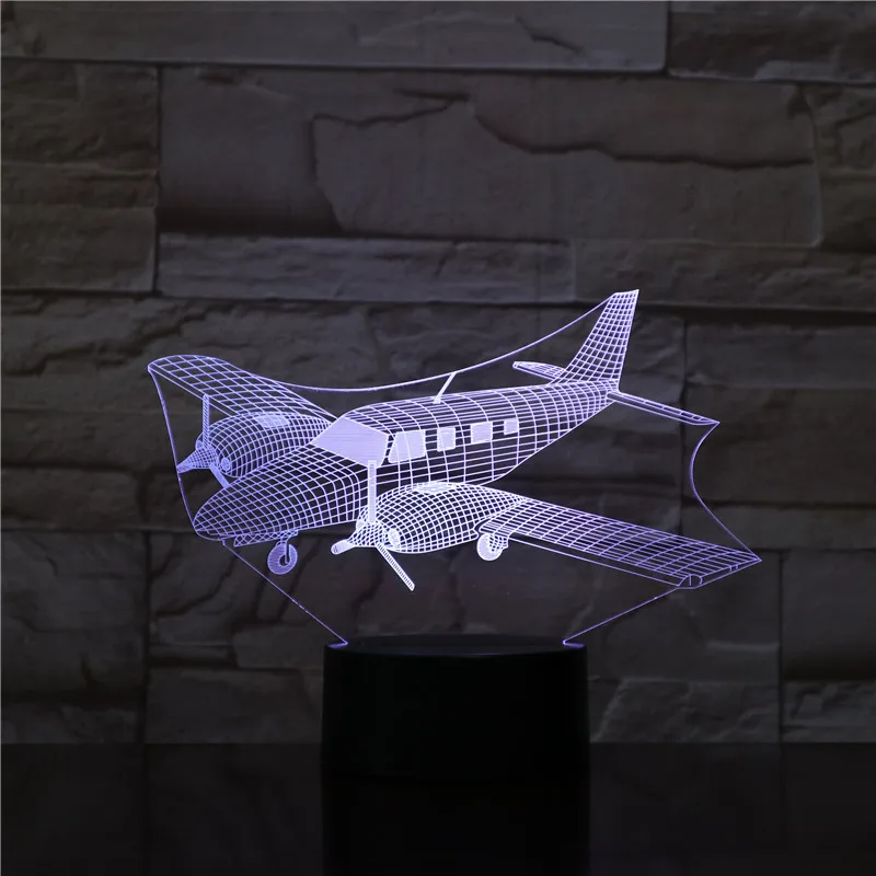 GX1783 Air Plane Touch/Remote Control Night Light LED Stereo Acrylic 7 Colors Change Bedroom Lamp Boys Birthday Gift
GX1783 Air Plane Touch/Remote Control Night Light LED Stereo Acrylic 7 Colors Change Bedroom Lamp Boys Birthday Gift