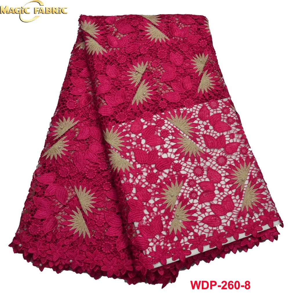 African Cord Lace Fabrics Hot Selling For Women Dress 2018 Double colors African Lace Fabric Guipure Lace dresses WDP-260
African Cord Lace Fabrics Hot Selling For Women Dress 2018 Double colors African Lace Fabric Guipure Lace dresses WDP-260