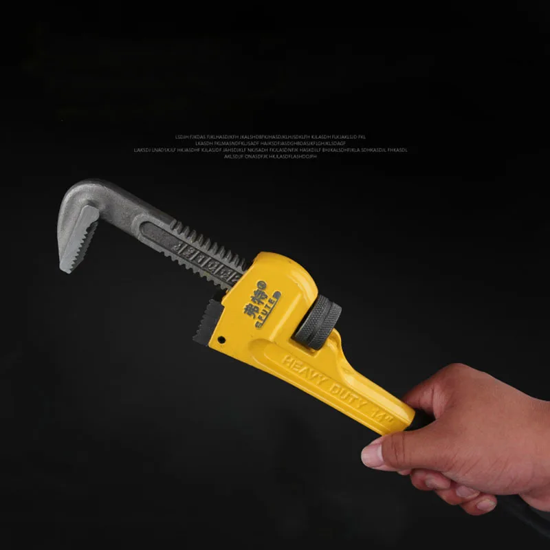 hot selling 8"10"12"14 inch universal fast pipe wrench tube wrench small pipe spanner to install pipe pliers
hot selling 8"10"12"14 inch universal fast pipe wrench tube wrench small pipe spanner to install pipe pliers