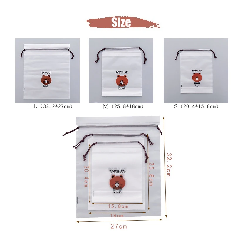 New Cartoon bear Waterproof Transparent Organizers Traver Packing Women Bath Storage Pouch Toiletry Wash Beaut kit
New Cartoon bear Waterproof Transparent Organizers Traver Packing Women Bath Storage Pouch Toiletry Wash Beaut kit