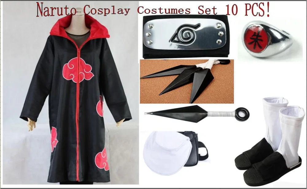 Akatsuki Uchiha Itachi костюмы для косплея Женская повязка на голову кольца для Хэллоуина Косплей костюмы аниме 10 шт. комплект
Akatsuki Uchiha Itachi костюмы для косплея Женская повязка на голову кольца для Хэллоуина Косплей костюмы аниме 10 шт. комплект