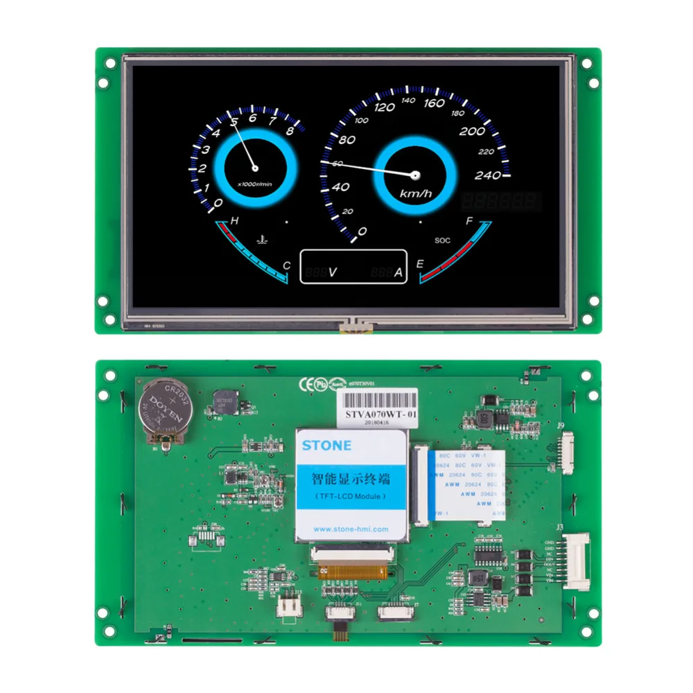 Цветной ЖК-дисплей TFT с активной матрицей высокого разрешения 7 дюймов с сенсорным управлением
Цветной ЖК-дисплей TFT с активной матрицей высокого разрешения 7 дюймов с сенсорным управлением