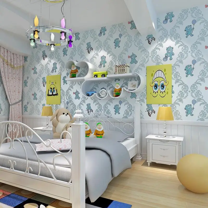 Защитные обои beibehang для детской комнаты с изображением медвежонков, трехмерные бронзирующие нетканые обои с изображением мультяшных детей
Защитные обои beibehang для детской комнаты с изображением медвежонков, трехмерные бронзирующие нетканые обои с изображением мультяшных детей