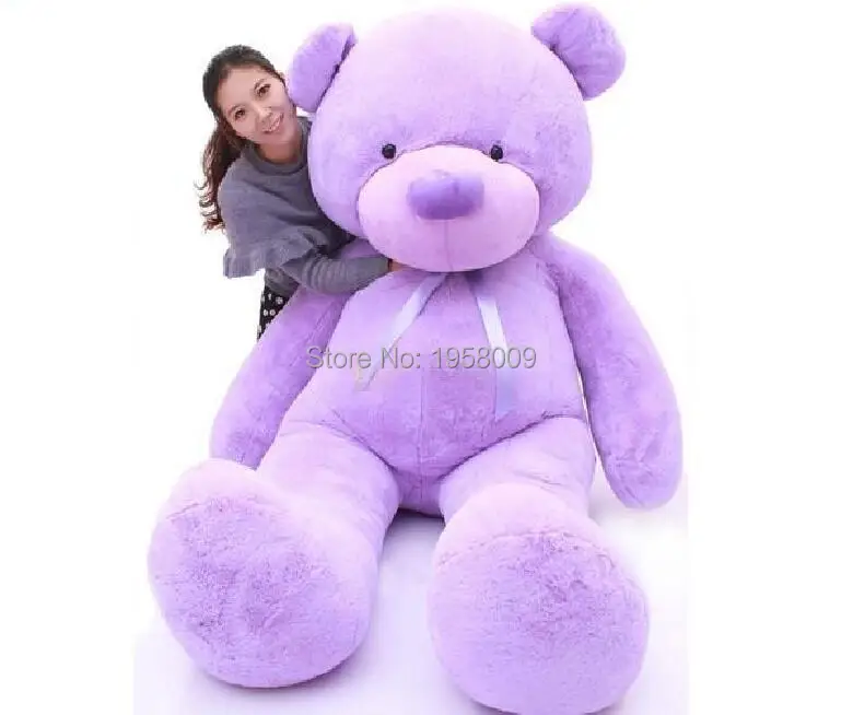 79'' / 200cm Huge Stuffed Soft Plush Lovely Biggest Lavender Teddy Bear Toy, Nice Gift Valentine's day gifts
79'' / 200cm Huge Stuffed Soft Plush Lovely Biggest Lavender Teddy Bear Toy, Nice Gift Valentine's day gifts