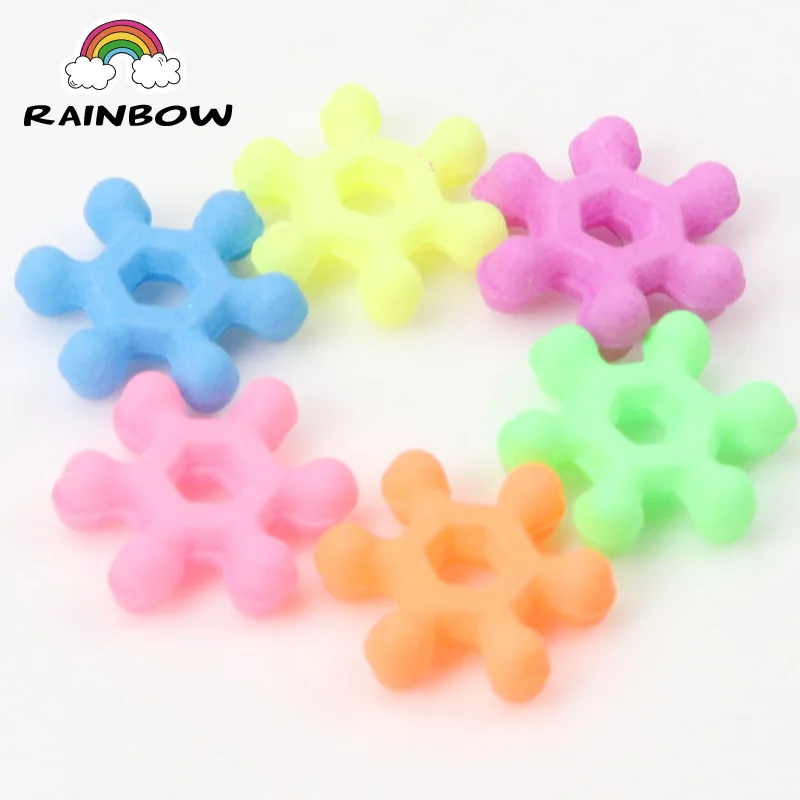 Mixed Colors Matte Fluorescent Neon Acrylic Snowflake Shape Spacer Beads For Jewelry making 7mm 500pcs
Mixed Colors Matte Fluorescent Neon Acrylic Snowflake Shape Spacer Beads For Jewelry making 7mm 500pcs