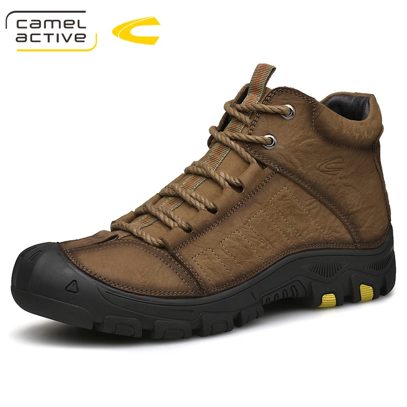 Camel Active Winter New Genuine Leather Men Shoes Short Plush Super Warm Ankle Boots Lace-Up Rubber Cow Leather Snow Boots
Camel Active Winter New Genuine Leather Men Shoes Short Plush Super Warm Ankle Boots Lace-Up Rubber Cow Leather Snow Boots