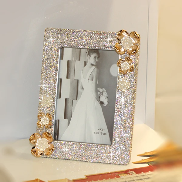 Crystal flower Photo frame wedding decoration Picture frame for home Photo frames Wedding gift for her
Crystal flower Photo frame wedding decoration Picture frame for home Photo frames Wedding gift for her