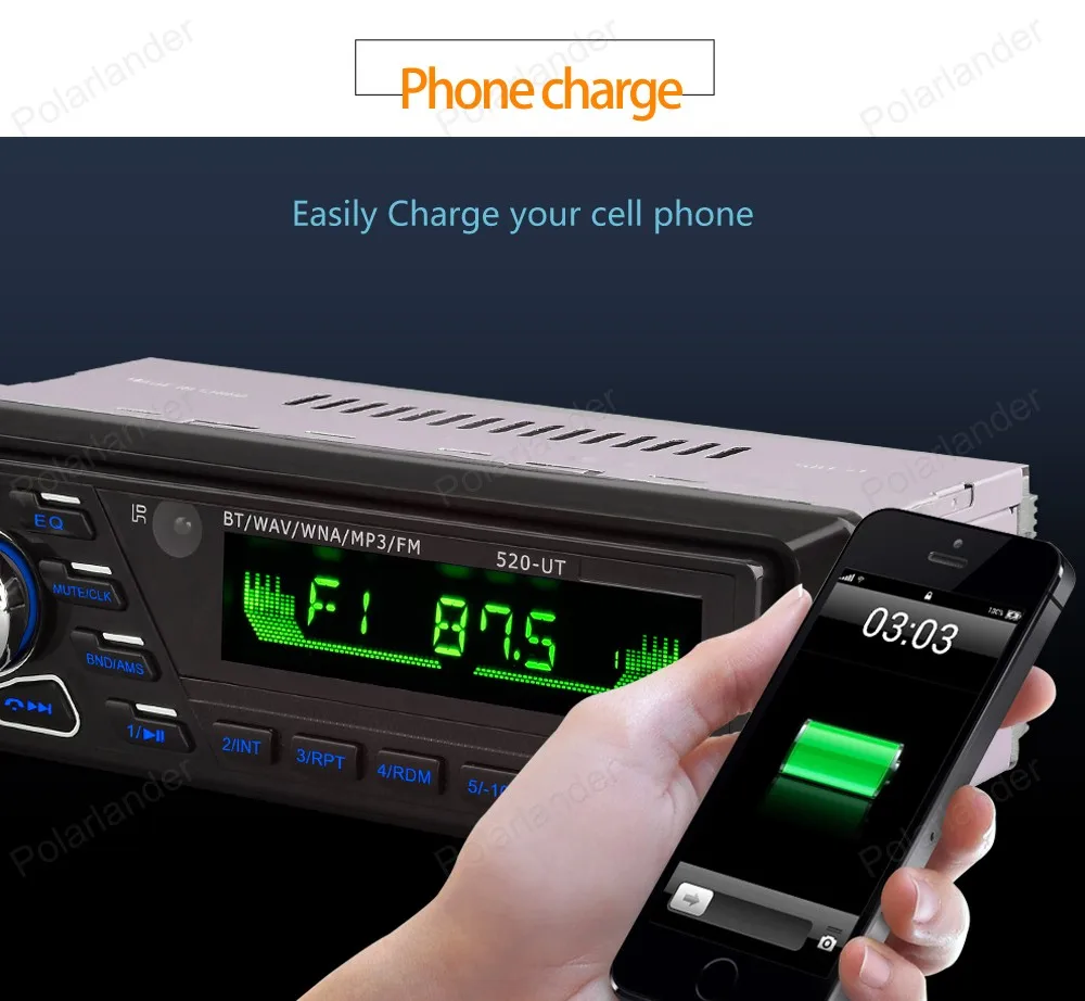 Авторадио 12 в Bluetooth светодиодный дисплей fm радио кассетный плеер стерео FM Aux вход