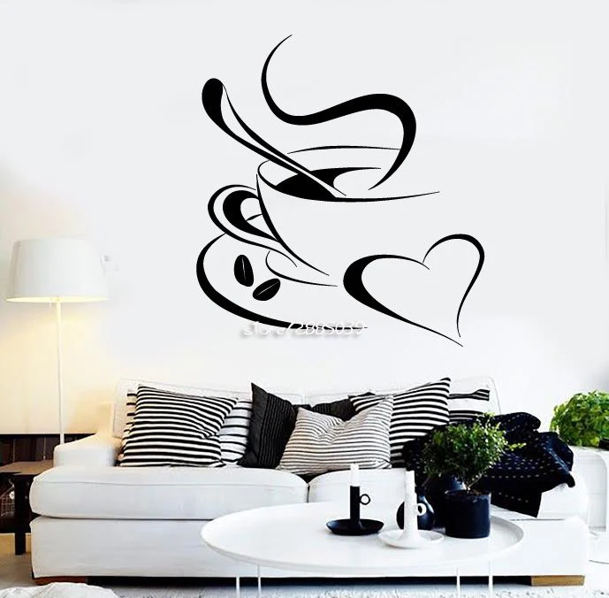 Coffee Break Vinyl Wall Stickers Decor Romantic Coffee Shop Kitchen Cafe Wall Decal Restaurant Decoration Wallpaper Mural SA836
Coffee Break Vinyl Wall Stickers Decor Romantic Coffee Shop Kitchen Cafe Wall Decal Restaurant Decoration Wallpaper Mural SA836